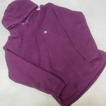 Champion Reverse Weave 후드티 L 퍼플