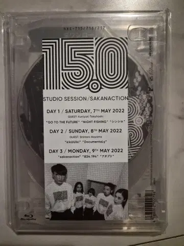 사카낙션 15.0 STUDIO SESSION BluRay