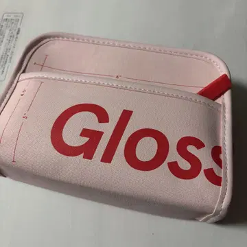 Glossier 뷰티 백 핑크
