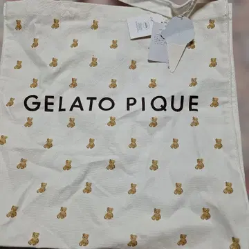 GELATO PIQUE 곰 무늬 토트백