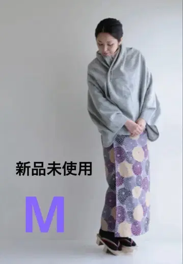 SOU SOU 모슬린 코시키 국화 무늬 미사용 새상품 M