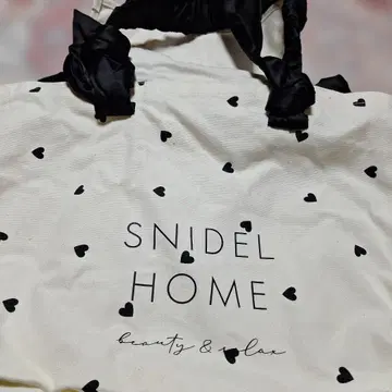 SNIDEL HOME 하트 무늬 토트백