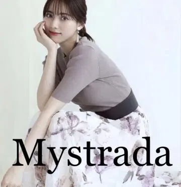 Mystrada 에어리 플라워 플레어 스커트