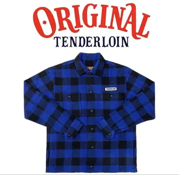 TENDERLOIN 텐더 로인 버팔로 자켓 파랑 블랙 L
