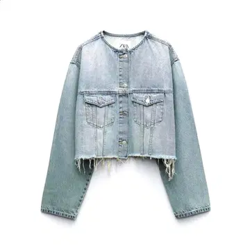 ZARA TRF 데님 자켓
