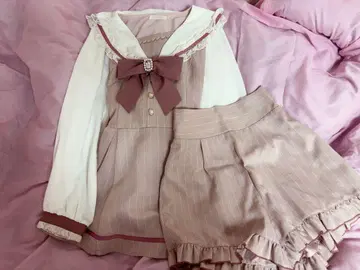 LIZLISA 세일러 카라 셋업