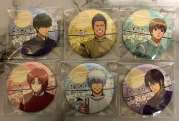 은혼 캐릭터 배지 컬렉션 캔뱃지 헤이안 귀족 귀족 기모노 음양사 6종