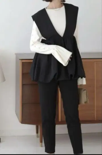 meraki 벌룬 베스트 블랙