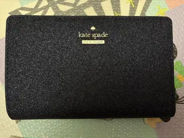 kate spade 접이식 지갑 네이비 라메