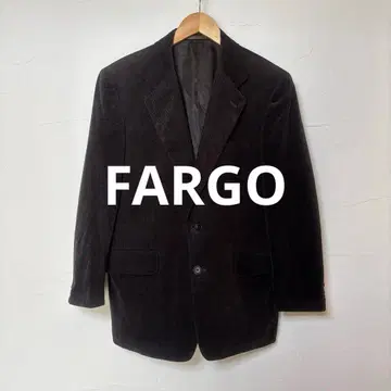 FARGO 헤링본 무늬/두꺼운 원단 테일러드 자켓/브라운