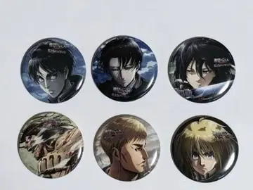 진격의 거인 캔뱃지 후지큐