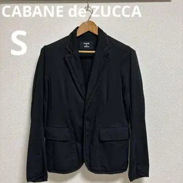 CABANE de ZUCCA 블랙 캐주얼 자켓 사이즈 S