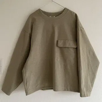 UNIQLO U 브러쉬드 저지 풀오버 M