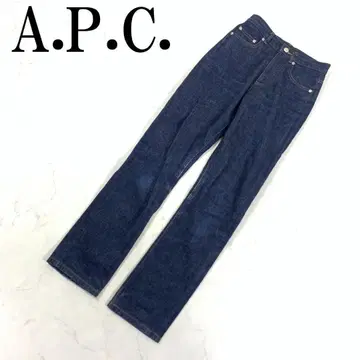 LA7510 A.P.C. 아페쎄 코튼 데님 팬츠 블루 25