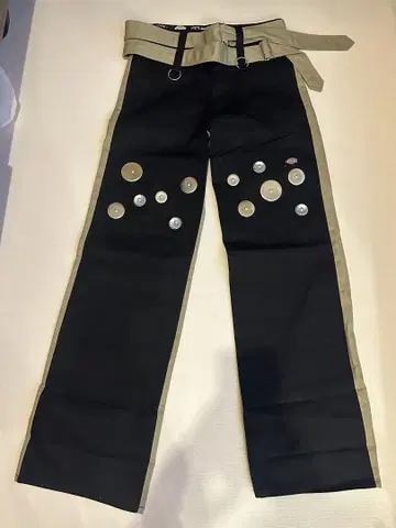 KIDILL x Dickies 워크 팬츠 Black Olive