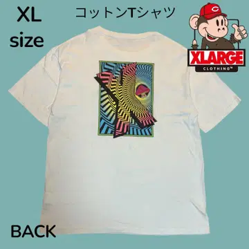XLARGE 컬러풀 프린트 T셔츠 XL 사이즈 새상품급