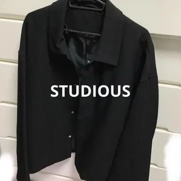 [ STUDIOUS ] 자켓 블랙