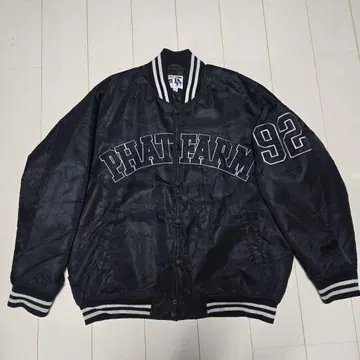 PHATFARM 퍼 나일론 바시티 자켓 90s HIPHOP
