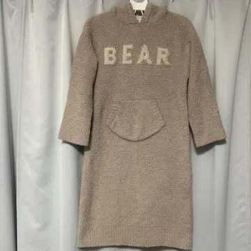 *젤라피케 BEAR 후드 부착 보아 룸웨어* 숏팬츠 포함
