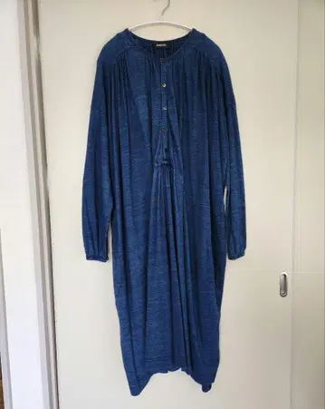 주카 인디고 티셔츠 원피스