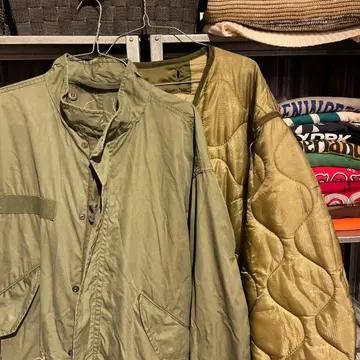 [ 구하기 어려움 ] M65 피쉬테일 후드티 퀼팅 라이너 세트