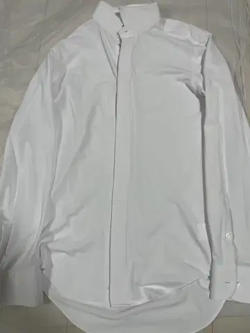 Avica uomo 화이트 포멀 셔츠 긴팔