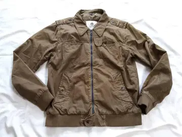 Ever. riri 지퍼 밀리터리 자켓 L