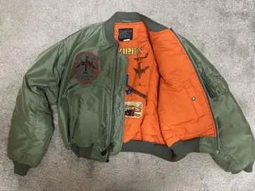 초레어 90s AVIREX MA-1 플라이트 자켓