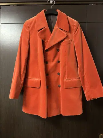 Paul Smith London 오렌지 벨로아 자켓