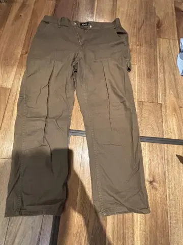 XLARGE 카키 카고 팬츠