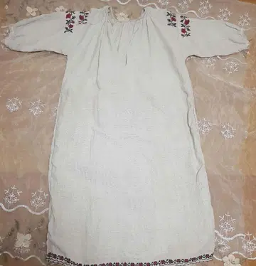 Vintage 우크라이나 자수 원피스