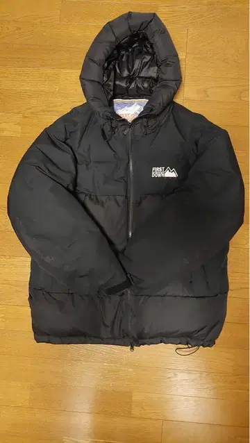 하프 다운 코트