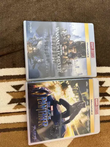Wakanda Forever & Black Panther 블루레이 세트