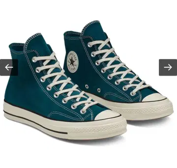 CT70 MIDNIGHT TURQUOISE SUEDE 166214C