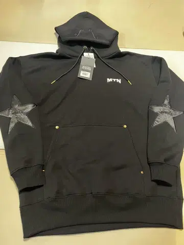 MATIN AVENIR 택 포함 새상품 XL 후드티 블랙 검정