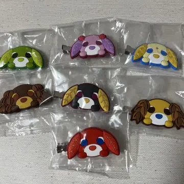 오챠이누 헤어 클립 7개 세트