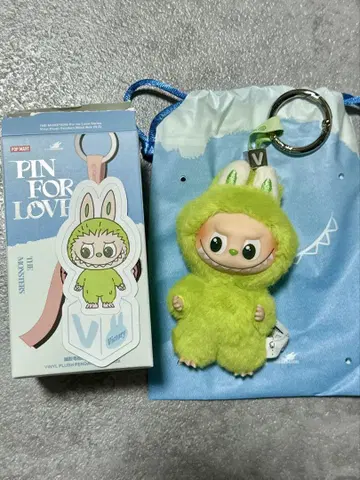 3 [ V ] 키링 LABUBU PIN FOR LABUBU 라브부