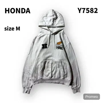 [ 즉시 구매 OK ] HONDA 후드티 후디 사이즈 M 화이트