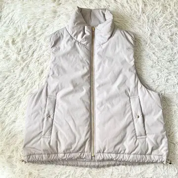 23구 충전솜 숏 패딩 베스트