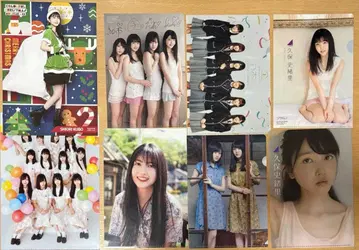쿠보 시오리 엽서 클리어 파일 노기자카46