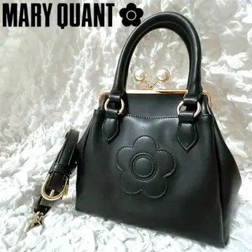 MARY QUANT 마리크와 숄더백 2way 가마구치 핸드백