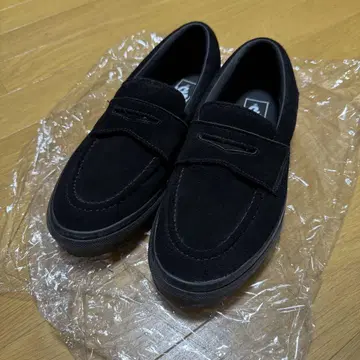 VANS LOAFER 반스 로퍼 스웨이드 블랙 26.5cm