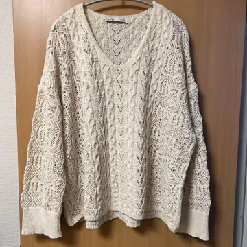 ZARA V넥 니트 Y2K 여성 빈티지