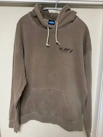 KAVU 카부 베이지 후드티 L