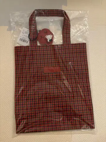 familiar 토트백 빨간색 (대)