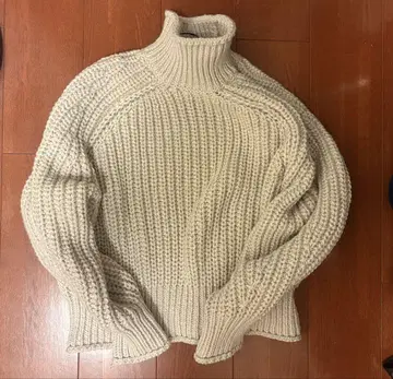 [ 새상품 ] H&M 라이트 베이지 키 니트 XL