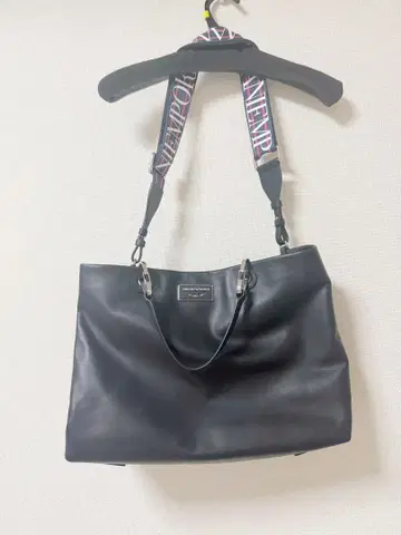 EMPORIO ARMANI A4 가능 MyEA 2way 백 블랙 블랙