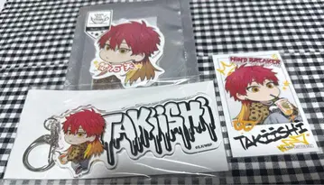 WIND BREAKER 파보테리아 네임 키링 타키이시 특전 폴라로이드