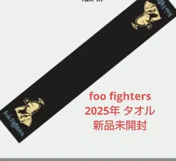 foo fighters 후 파이터즈 2025년 내한 공연 굿즈 타월