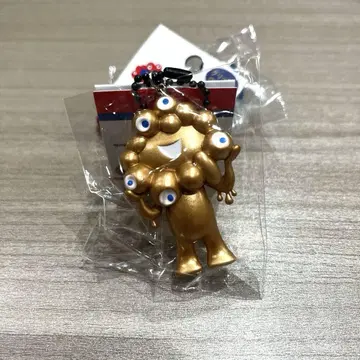 오사카 만박 미야쿠미야쿠 골드 컬러 키체인